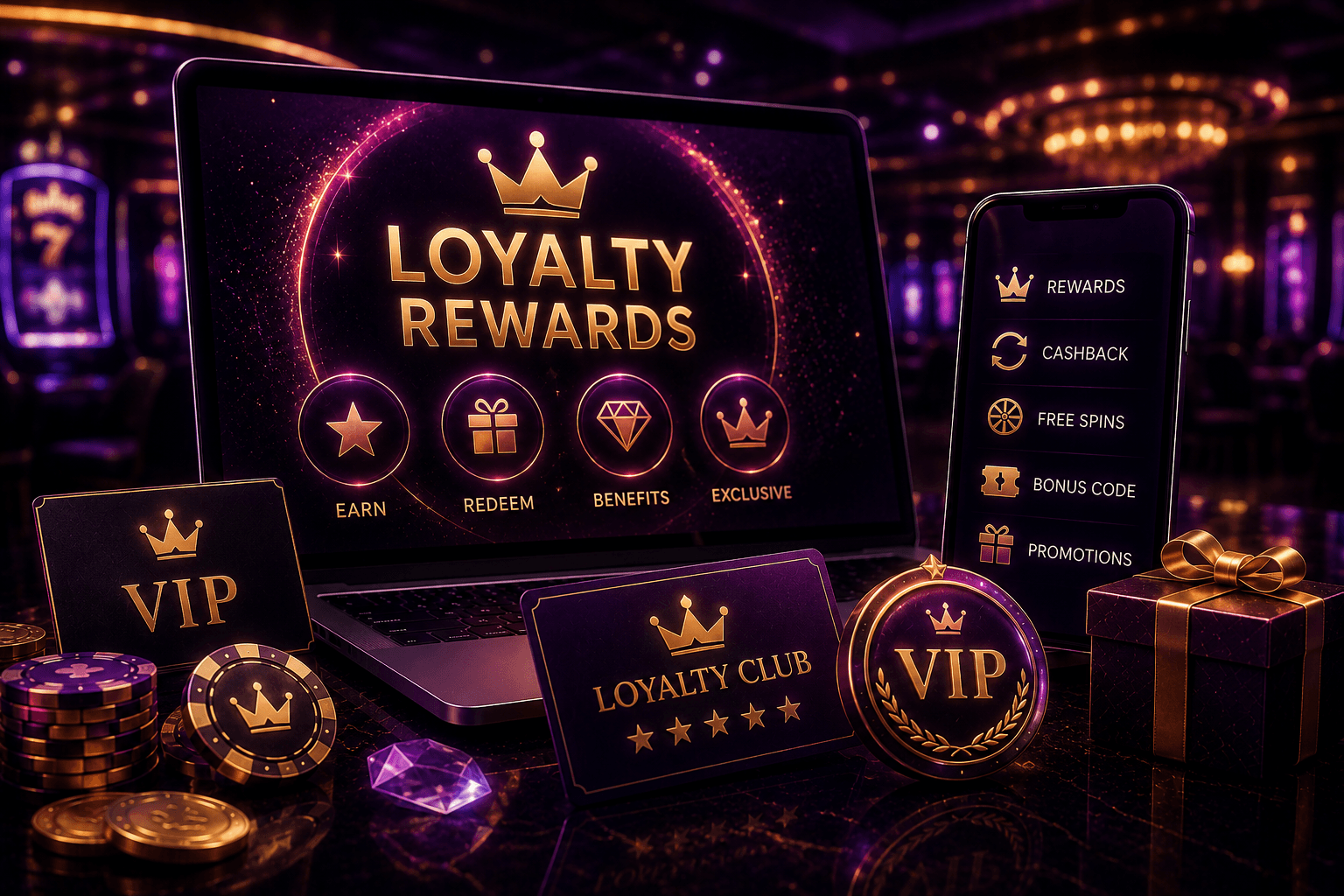 PlayLive casino loyalty rewards with tier progress and bonus prizes